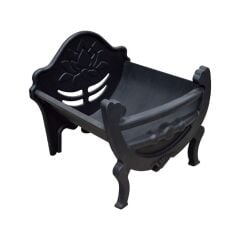 Dorello Lotus Döküm Odunluk – Dekoratif Döküm Odun Saklama Standı