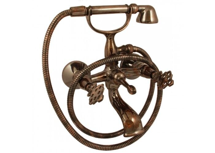 Vintage Duvar Tipi Musluk  Pirinç Bahçe Musluğu  Klasik Tasarım Musluk