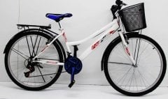 Dorello bisiklet 2650 model 26 jant bisiklet Şehir bisikleti Düz yol Şehir bisikleti Çamurluklu