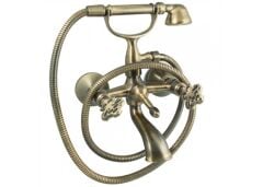 Banyo Musluk Dekoratif Pirinç Musluk  Antik Musluk  Vintage Duvar Tipi Musluk