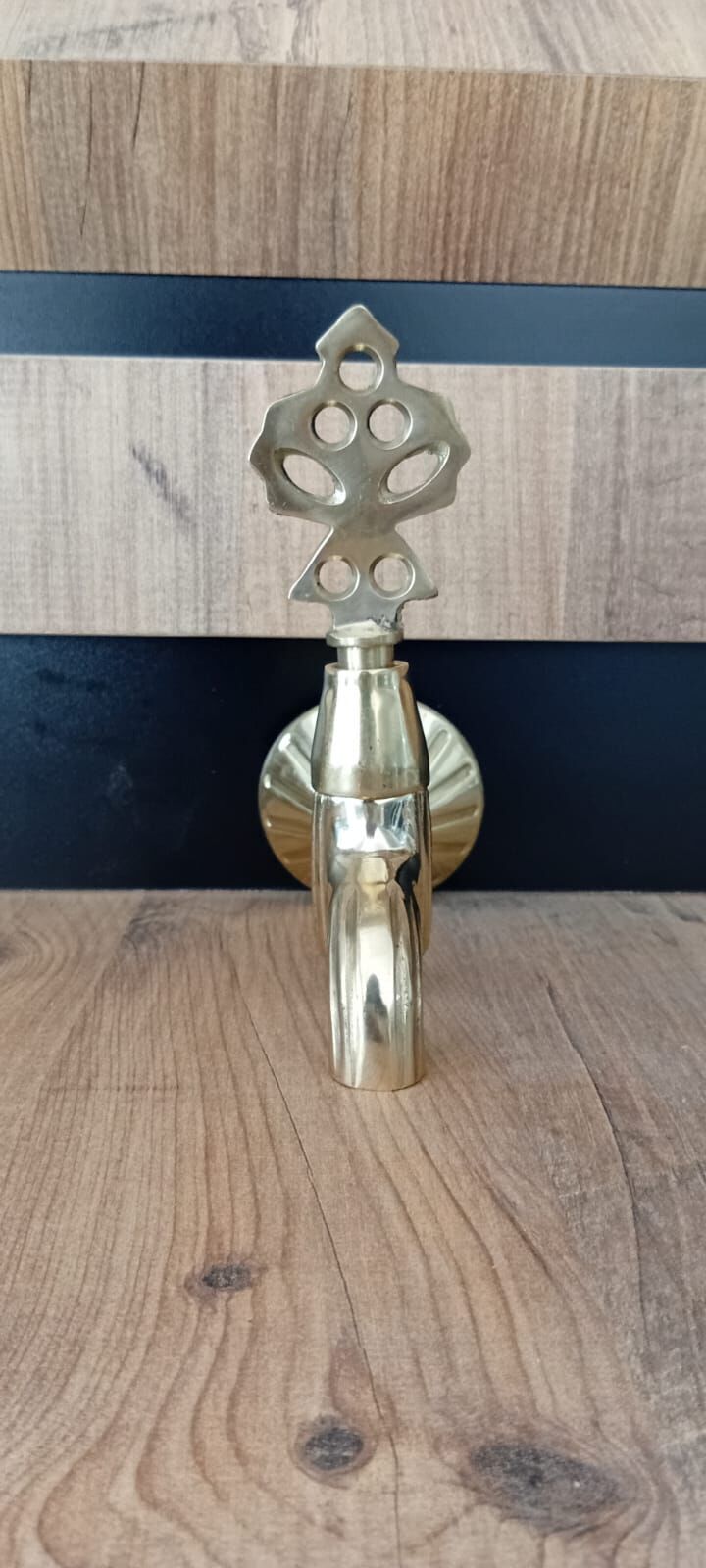 Pirinç Bahçe Musluğu  Klasik Tasarım Musluk  Retro Dekoratif Musluk