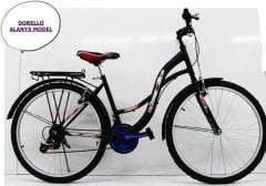 Dorello bisiklet 2610 model 26 jant bisiklet Şehir bisikleti Düz yol Şehir bisikleti Günün firsatina  PEMBE BİSİKLET