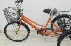 Turuncu Cargo Bisikleti 2960 Üç Tekerlekli Sepetli Yük bisikleti Pazar bisikleti