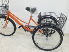 Turuncu Cargo Bisikleti 2960 Üç Tekerlekli Sepetli Yük bisikleti Pazar bisikleti