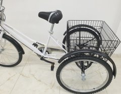 BEYAZ Cargo Bisikleti 2960 Üç Tekerlekli Sepetli Yük bisikleti Pazar bisikleti