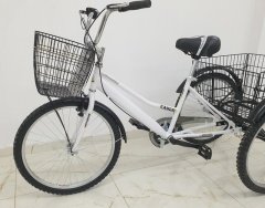 BEYAZ Cargo Bisikleti 2960 Üç Tekerlekli Sepetli Yük bisikleti Pazar bisikleti