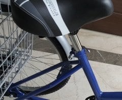 Mavi Cargo Bisikleti 2960 Üç Tekerlekli Sepetli Yük bisikleti Pazar bisikleti Dorello Cargo bisikleti