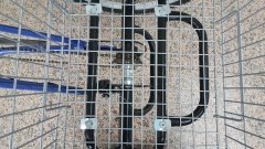 Mavi Cargo Bisikleti 2960 Üç Tekerlekli Sepetli Yük bisikleti Pazar bisikleti Dorello Cargo bisikleti