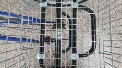 Mavi Cargo Bisikleti 2960 Üç Tekerlekli Sepetli Yük bisikleti Pazar bisikleti Dorello Cargo bisikleti