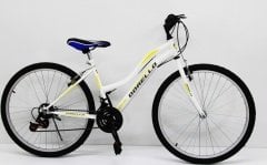 Dorello bisiklet 2640 model 26 jant bisiklet Şehir bisikleti Düz yol Şehir bisikleti Günün firsatina  beyaz sarı sticker