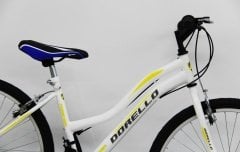 Dorello bisiklet 2640 model 26 jant bisiklet Şehir bisikleti Düz yol Şehir bisikleti Günün firsatina  beyaz sarı sticker