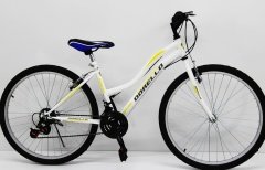 Dorello bisiklet 2640 model 26 jant bisiklet Şehir bisikleti Düz yol Şehir bisikleti Günün firsatina  beyaz sarı sticker