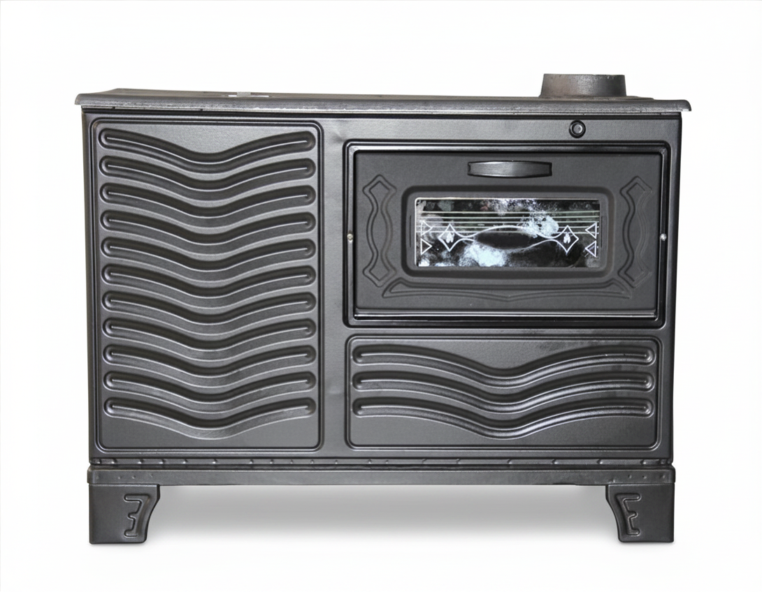 Kitchen Stove with Oven - Durable and Economical Kitchen Stove with Oven (Cast Iron Body) - Long-lasting