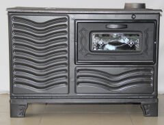 Küchenherd mit Backofen – Robuster und sparsamer Küchenherd mit Backofen (Gusseisenkorpus) – Langlebig