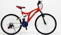 2621 Amortisörlü bisiklet Dorello bisiklet 2621 model 26 jant bisiklet Şehir bisikleti bisikleti amortisörlü model çift amortisörlü