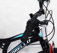 Siyah 2621 Amortisörlü bisiklet Dorello bisiklet 2621 model 26 jant bisiklet Şehir bisikleti bisikleti amortisörlü model çift amortisörlü