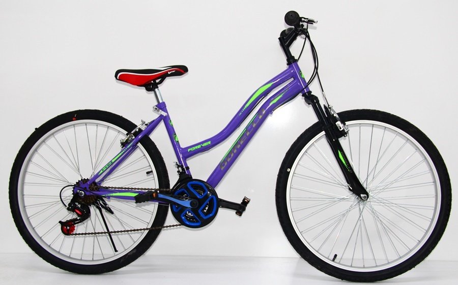 2641 dorello bisiklet önden amortisörlü bisiklet bayan kadro bisiklet