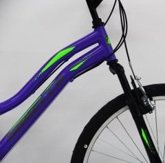 2641 dorello bisiklet önden amortisörlü bisiklet bayan kadro bisiklet