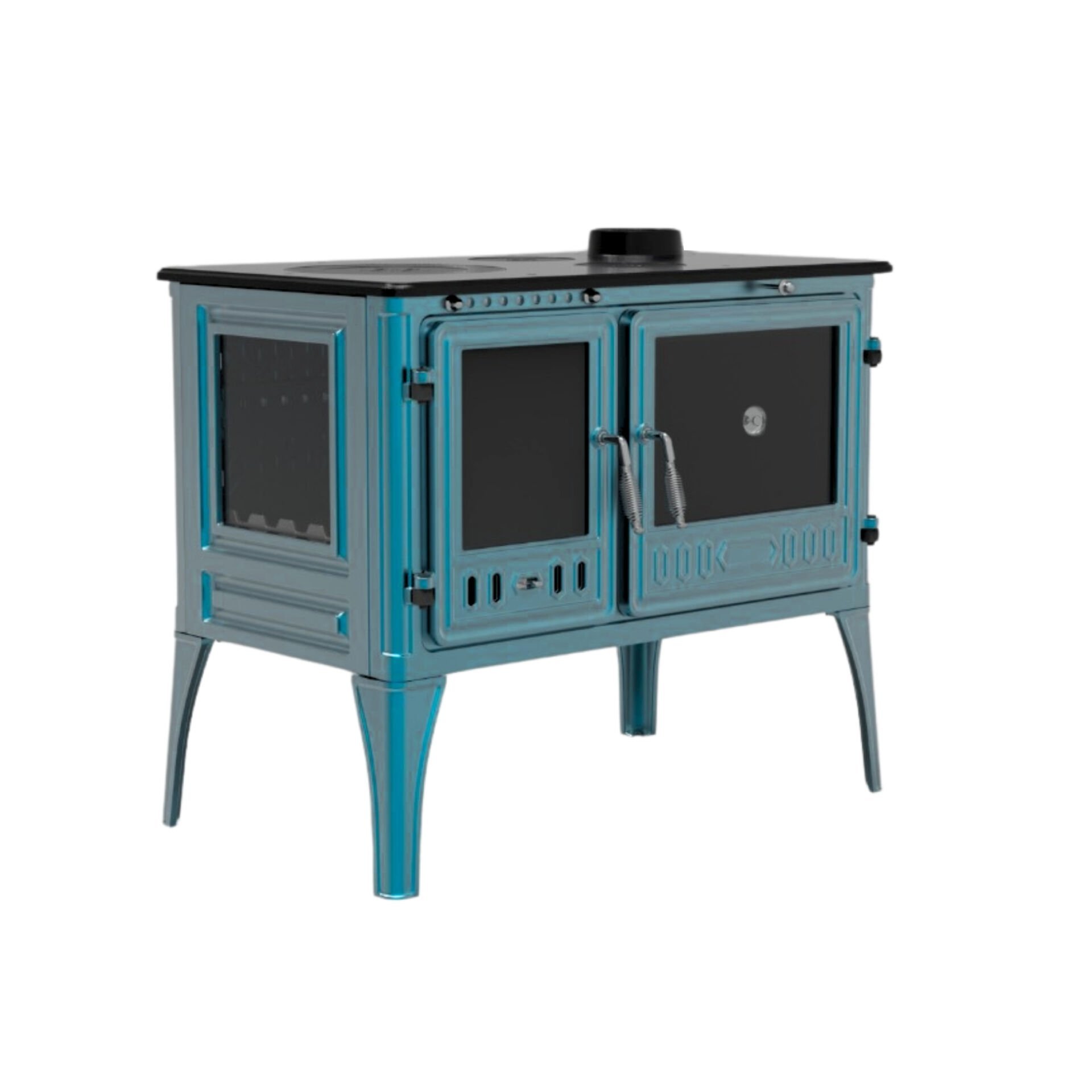 Premium Fırınlı Döküm Kuzine Soba | Uzun Ömürlü