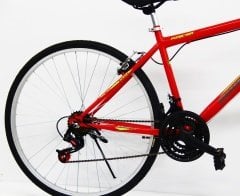 28 JANT KIRMIZI BİSİKLET 2800 MODEL KIRMIZI BEYAZ 28 JANT BİSİKLET