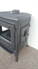 Döküm Şömine Soba | Camlı, Yüksek Isı Verimli