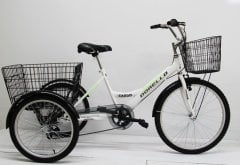 20 jant Mavi Cargo Bisikleti 2960 Üç Tekerlekli Sepetli Yük bisikleti Pazar bisikleti Dorello Cargo bisikleti  20 jant kargo çocuk bisiklet