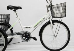 20 jant Mavi Cargo Bisikleti 2960 Üç Tekerlekli Sepetli Yük bisikleti Pazar bisikleti Dorello Cargo bisikleti  20 jant kargo çocuk bisiklet