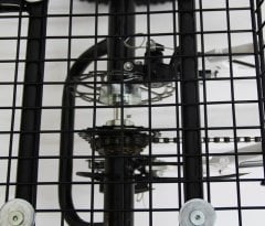 20 jant Mavi Cargo Bisikleti 2960 Üç Tekerlekli Sepetli Yük bisikleti Pazar bisikleti Dorello Cargo bisikleti  20 jant kargo çocuk bisiklet