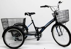 20 jant siyah Cargo Bisikleti 2960 Üç Tekerlekli Sepetli Yük bisikleti Pazar bisikleti Dorello Cargo bisikleti  20 jant kargo çocuk bisiklet