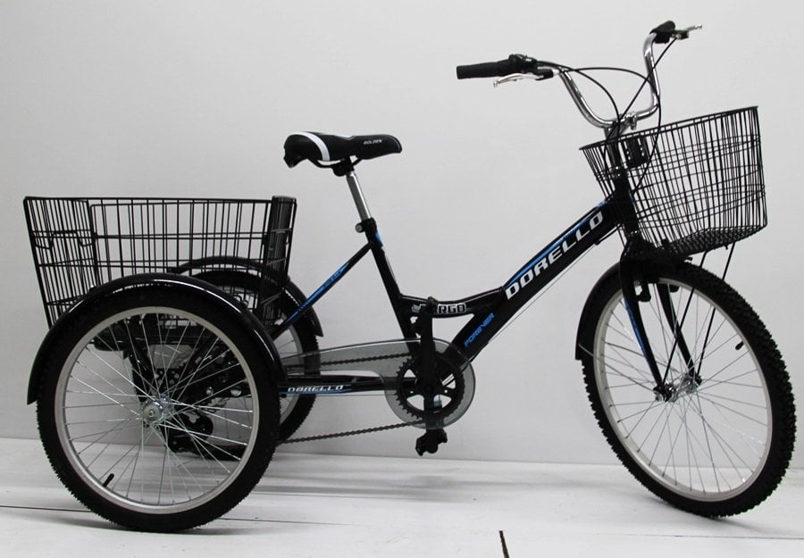 20 jant siyah Cargo Bisikleti 2960 Üç Tekerlekli Sepetli Yük bisikleti Pazar bisikleti Dorello Cargo bisikleti  20 jant kargo çocuk bisiklet