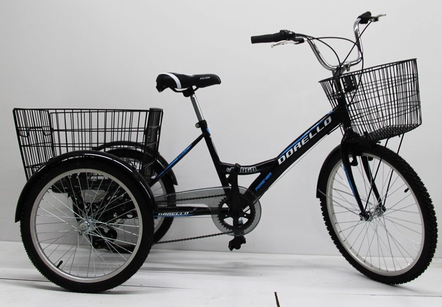 20 jant siyah Cargo Bisikleti 2960 Üç Tekerlekli Sepetli Yük bisikleti Pazar bisikleti Dorello Cargo bisikleti  20 jant kargo çocuk bisiklet