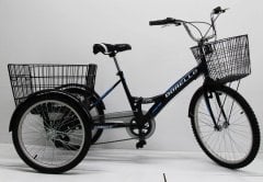 20 jant siyah Cargo Bisikleti 2960 Üç Tekerlekli Sepetli Yük bisikleti Pazar bisikleti Dorello Cargo bisikleti  20 jant kargo çocuk bisiklet