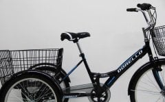 20 jant siyah Cargo Bisikleti 2960 Üç Tekerlekli Sepetli Yük bisikleti Pazar bisikleti Dorello Cargo bisikleti  20 jant kargo çocuk bisiklet