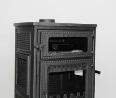 Fırınlı Döküm Kuzine Soba | Camlı, Yüksek Isı Verimli