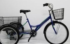 20 jant mavi Cargo Bisikleti 2960 Üç Tekerlekli Sepetli Yük bisikleti Pazar bisikleti Dorello Cargo bisikleti  20 jant kargo çocuk bisiklet arka tekerlek 20 jant