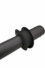 Isı Yalıtımlı Baca Adaptörü | Yüksek Isı Dayanımlı,Siyah Model