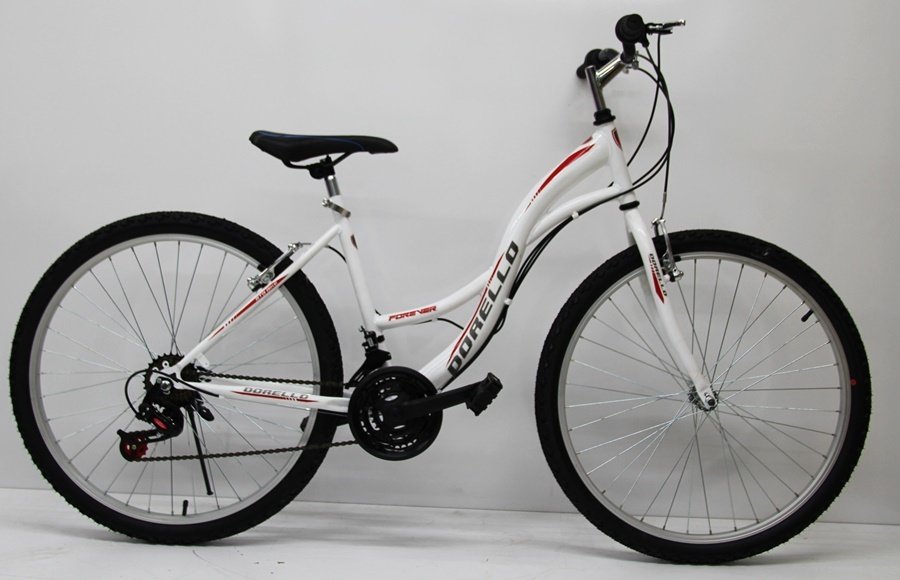 2601 beyaz Dorello bisiklet Beyaz bisiklet 26 jant bisiklet Alanya model