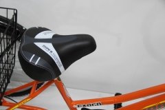 Dorello Bisiklet Turuncu Cargo Bisikleti 2960 Üç Tekerlekli Sepetli Yük bisikleti Pazar bisikleti sahil bisikleti