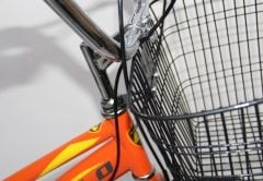 Dorello Bisiklet Turuncu Cargo Bisikleti 2960 Üç Tekerlekli Sepetli Yük bisikleti Pazar bisikleti sahil bisikleti