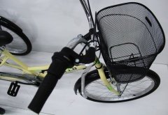 Dorello Bisiklet Krem Cargo Bisikleti 2960 Üç Tekerlekli Sepetli Yük bisikleti Pazar bisikleti sahil bisikleti yük bisikleti taşıma bisikleti