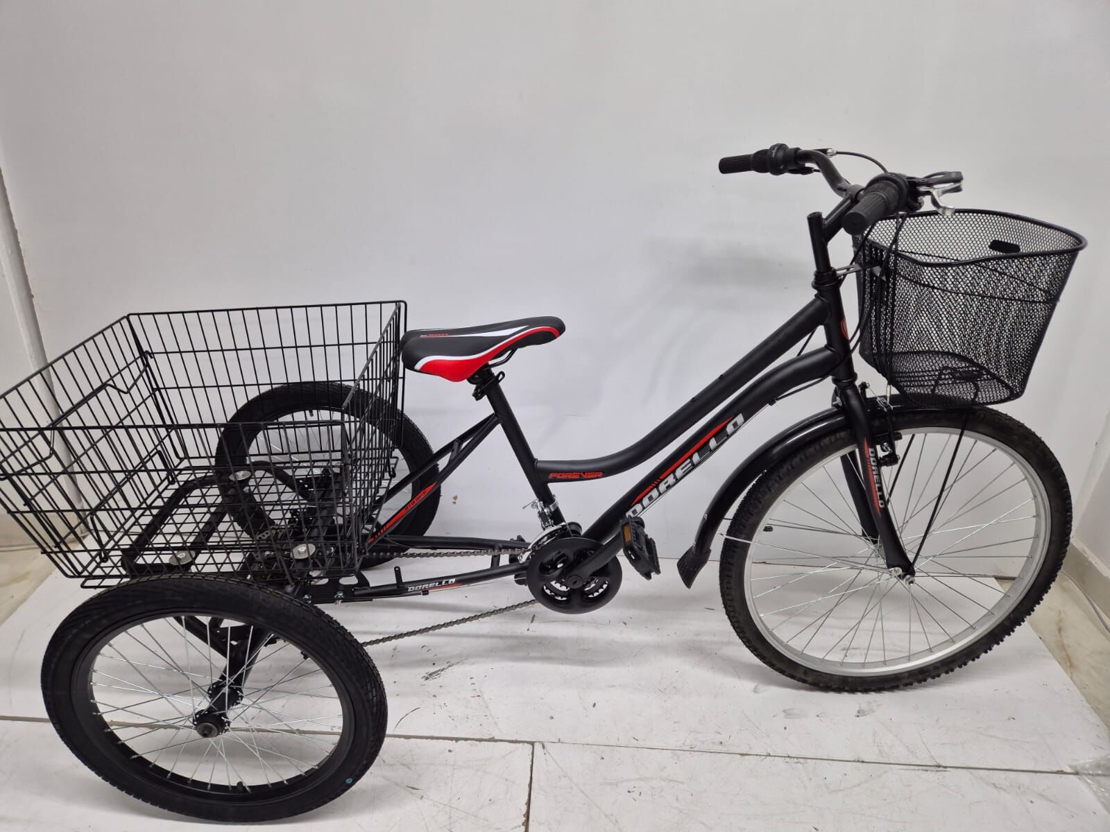 Cargo Bisiklet | Güçlü Taşıma, Pratik Kullanım Siyah Renk