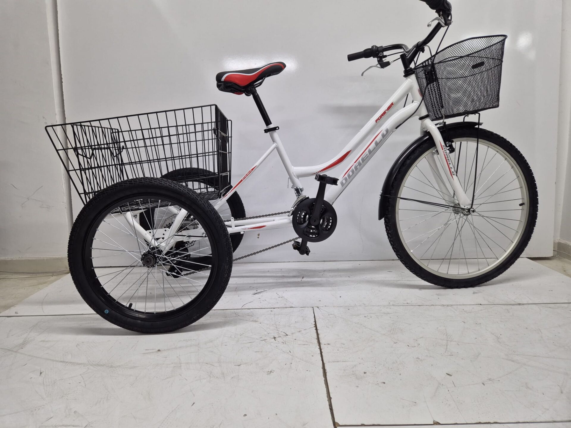 Cargo Bisiklet | Güçlü Taşıma, Pratik Kullanım Beyaz Model