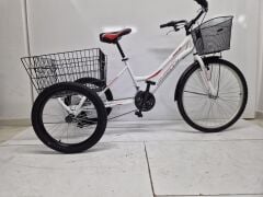 Cargo Bisiklet | Güçlü Taşıma, Pratik Kullanım Beyaz Model