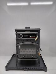 Döküm Soba  Fırınlı Soba – Odun & Kömür Uyumlu