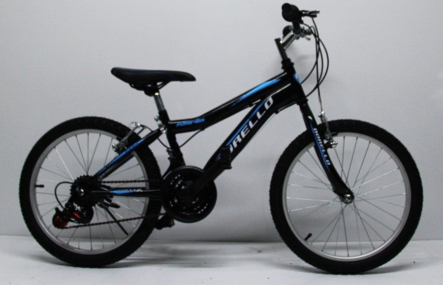 siyah 2070 dorello bisiklet 20 jant bisiklet çocuk bisikleti vitesli bisiklet 7 yaş 8 yaş bisiklet