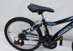 siyah 2070 dorello bisiklet 20 jant bisiklet çocuk bisikleti vitesli bisiklet 7 yaş 8 yaş bisiklet