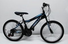 siyah 2070 dorello bisiklet 20 jant bisiklet çocuk bisikleti vitesli bisiklet 7 yaş 8 yaş bisiklet