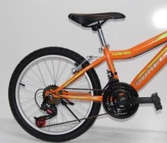 turuncu model 2070 dorello bisiklet 20 jant bisiklet çocuk bisikleti vitesli bisiklet 7 yaş 8 yaş bisiklet