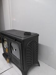 Döküm Kuzine Soba | Yüksek Isı Verimli, Fırınlı, Dayanıklı Dökme Demir