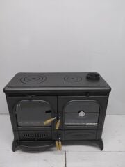 Döküm Kuzine Soba | Yüksek Isı Verimli, Fırınlı, Dayanıklı Dökme Demir